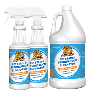 Stain & Odor Eliminator Spray Bottle Options