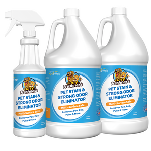 Stain & Odor Eliminator Spray Bottle Options