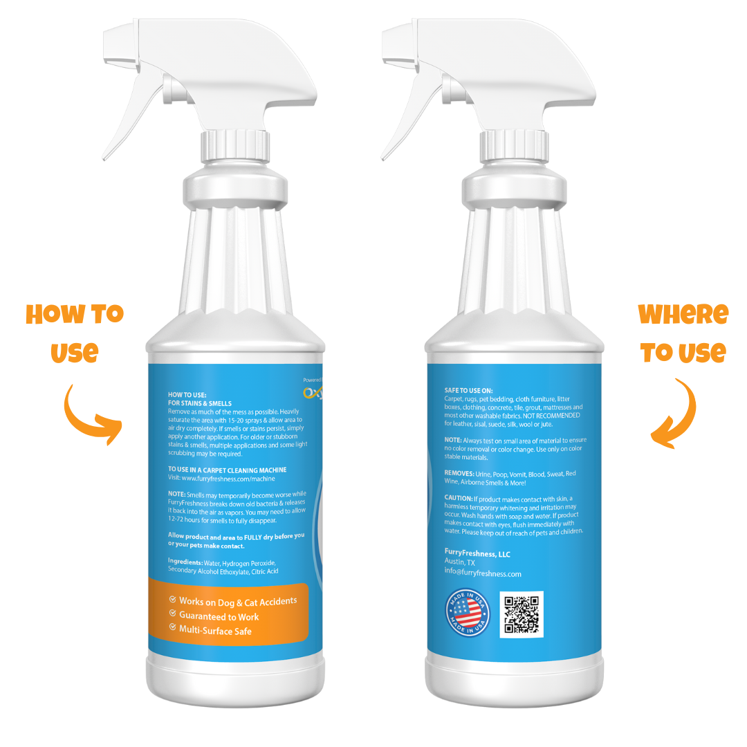Stain & Odor Eliminator 32oz + Litter Box Odor Eliminator